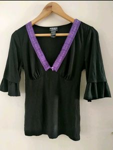 Beautiful Top With Lace Detailing