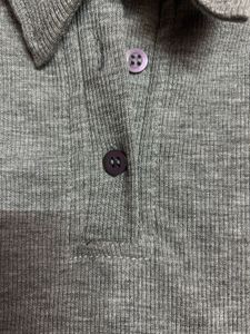Grey Collar Tee