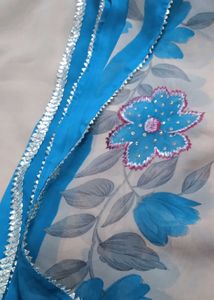 Pure Georgette Saree