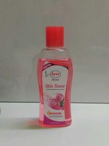 ayur herbals skin toner enriched with aloe vera an