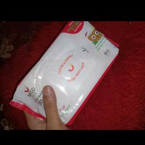 Mylo Gentle Baby Wipes (Pack Of 2)