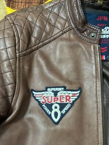 Super dry Leather Jacket