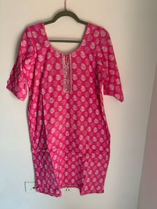 Beautiful Pink Suit With Dupatta Of xxl Size