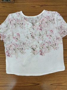 🌷Madame Sakura Cropped Top🌷
