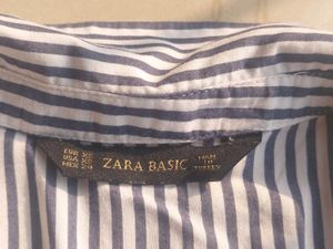 Zara Old Money Striped Shirt For Women