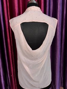 Back Cutout Sexy Top