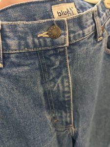 Wide Leg Denim Jeans