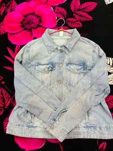 H&amp;M Oversized Denim Jacket