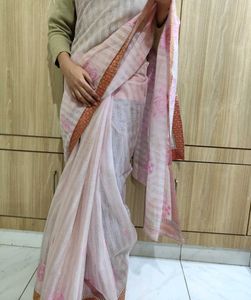 Pink Saree