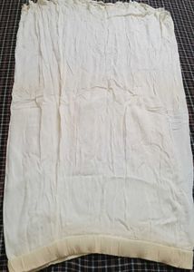 Ivory Sheer Fabric - Upcycle!