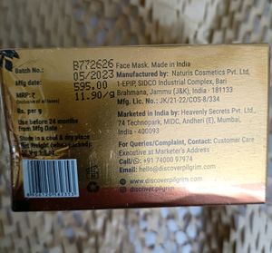 Pilgrim 24K Gold Facial Mask