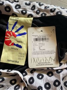 New Remanika Polka Dot Sleeveless Top – Size M