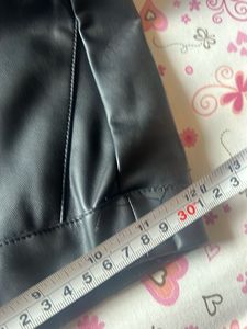 Zara Faux Leather Pants 164cm