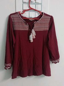 Embroidered Top