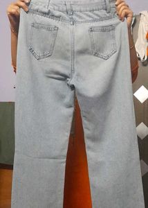Light Wash Wide Leg Jeans