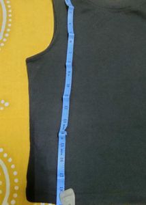 Denim Dungree Skirt With Tops