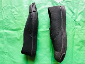 Black Flat Shoes For Men