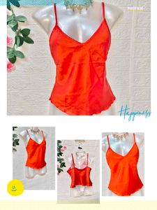 Size S/M 🎁Buy 2 Get 1 Free 🎁Red Cami Top