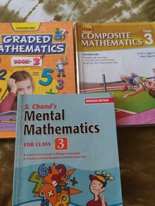 Math Books class 3