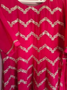 Pink &amp; Gold Salwar Suit