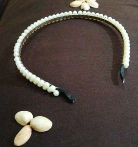 White Pearl Hairband