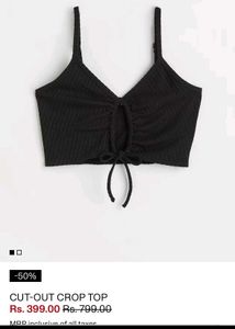 H&M Cut-Out Crop Top