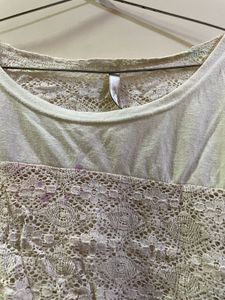 Lace Detail Top