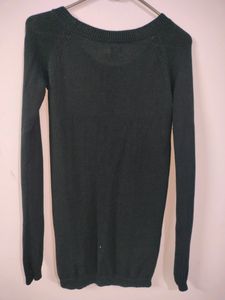Pepe Jeans Black Knit Sweater
