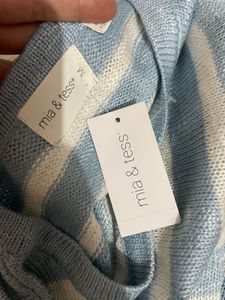 New with tag Oversized Striped Pullover Sweater