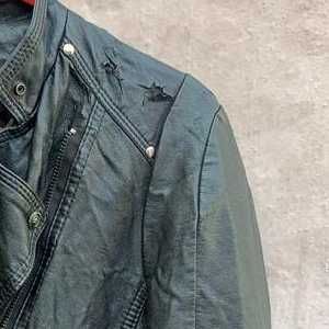 Lika rulla leather jacket  Black Biker