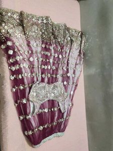 Sangeet Wine Lehenga