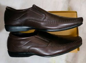Boston Brown Loafers UK 10