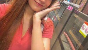 Cute Coral Polo Top