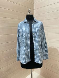 J. Crew 100% Cotton Button Front Trendy Denim Flow