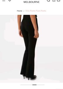 Forever New Flared High Waisted Pants