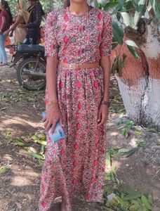 Floral Print Maxi Dress