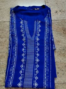 Avaasa Indigo Top - Cold Shoulder - 3/4th Hand