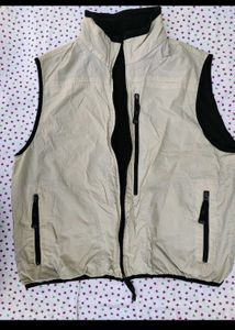 Vintage Fleece-Lined Vest