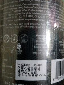 M.Caffine Coffe Body Wash