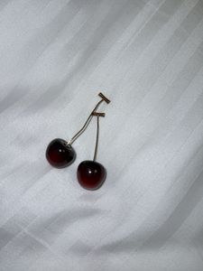 Cherry Drop Earrings