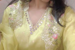 Elegant Yellow Kurta Set