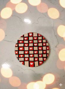 Hand-Painted Tea Coasters