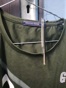 Green Graphic T-shirt (Creative Homme)