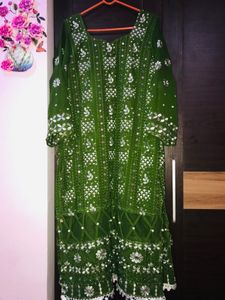 Pakistani Mirror Work Dress