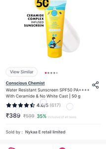 Conscious Chemist Sunscreen