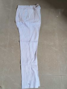 Elegant White Kurta with pant and blue colour jack