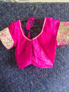 Pink Saree