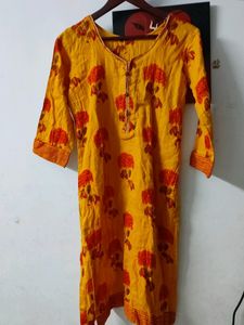 Yellow Kurti