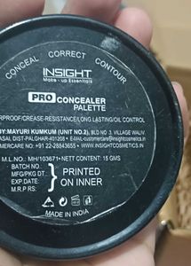 Insight Pro Concealer Palatte