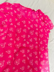 SHEIN Pink Top